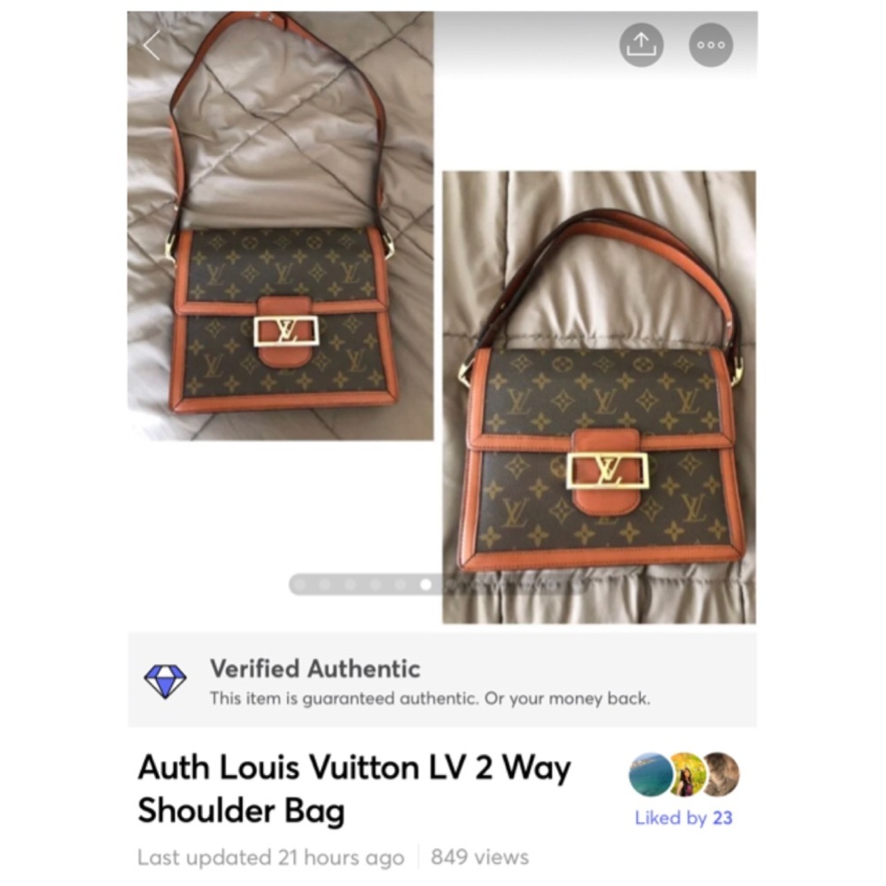 ✨Vintage Louis Vuitton LV Monogram Dauphine MM Shoulder Bag - Picture 16 of 16